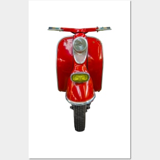 Vintage Italian Scooter Or Moped Posters and Art